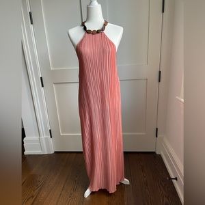 Zara long pleated dress.